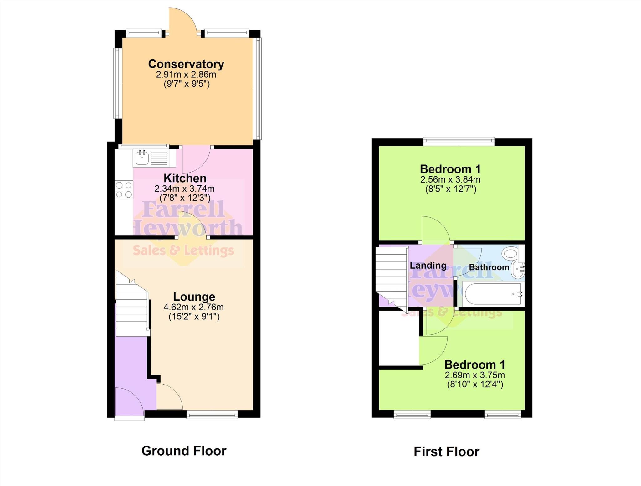 Jesson Way, Carnforth floorplan