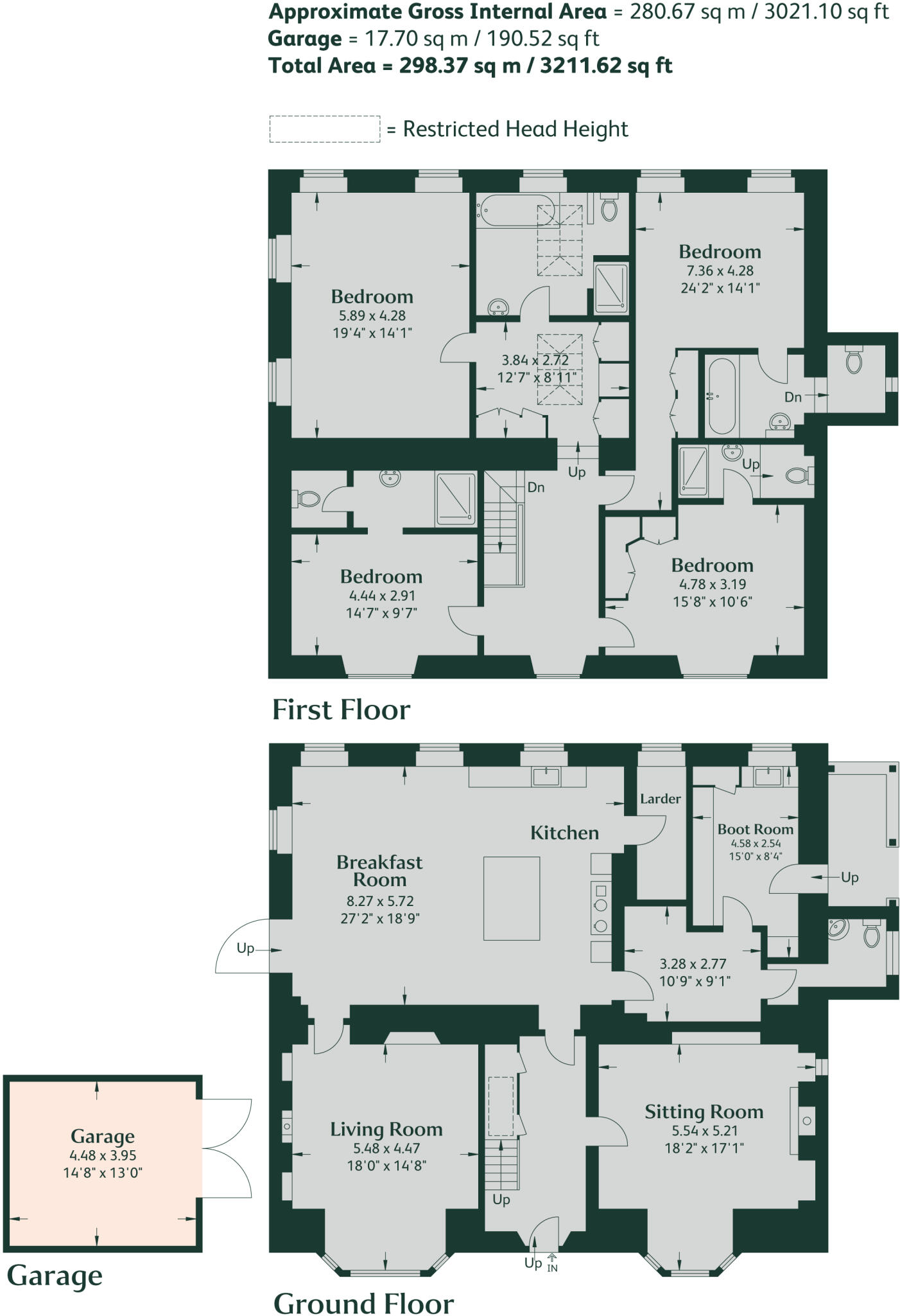 The Hermitage, Brampton Ash floorplan