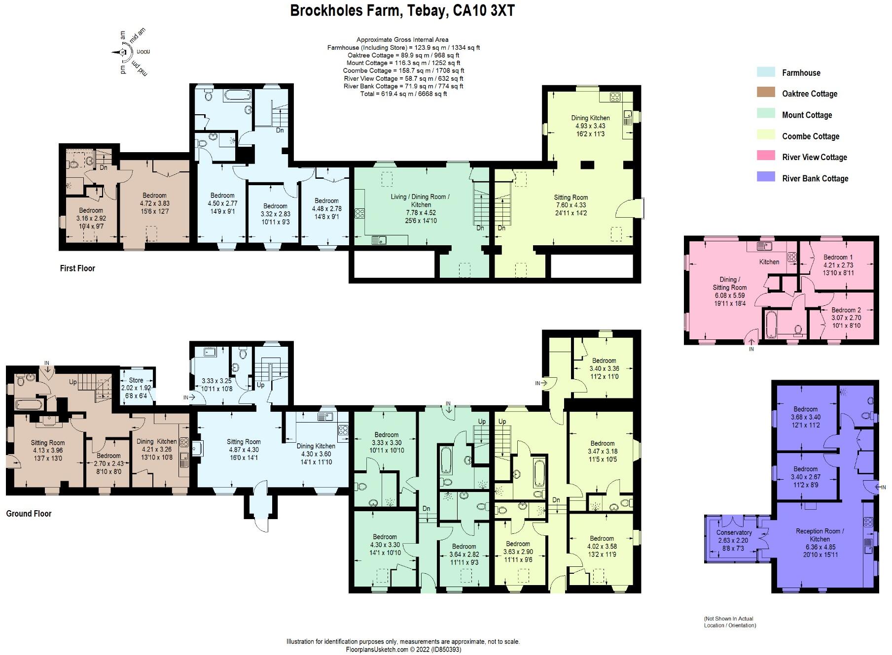 Brockholes Farm, Tebay, CA10 3XT floorplan