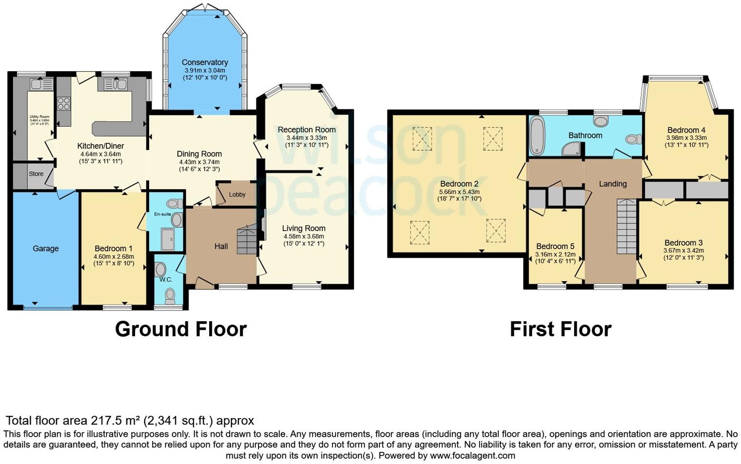 Brickhill Drive, Bedford, Bedfordshire, MK41 floorplan