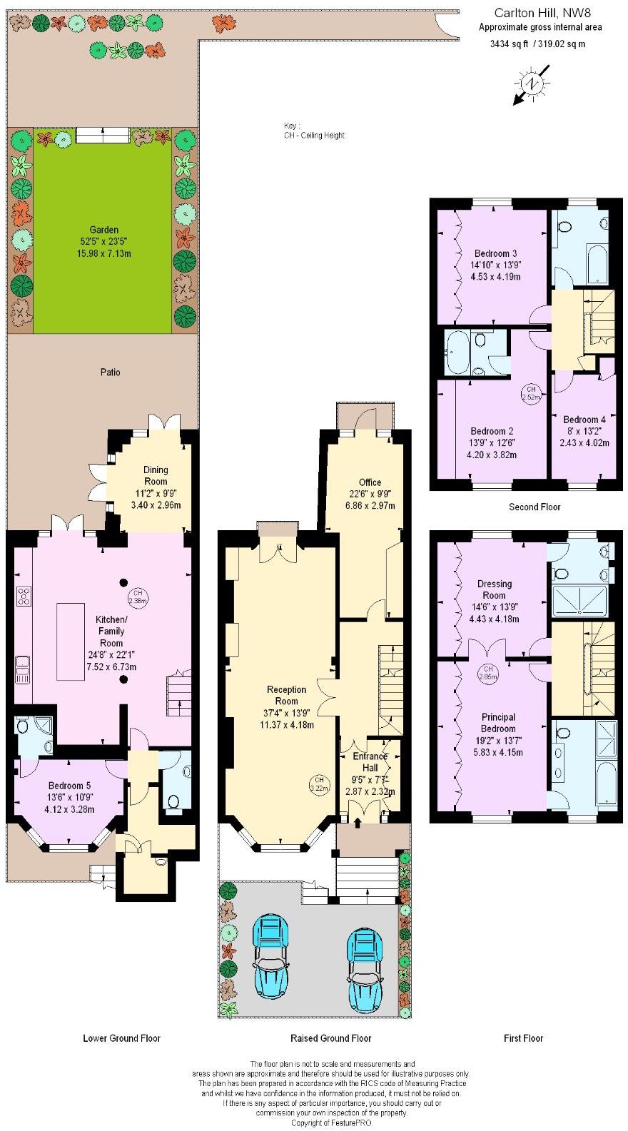 Carlton Hill, London floorplan