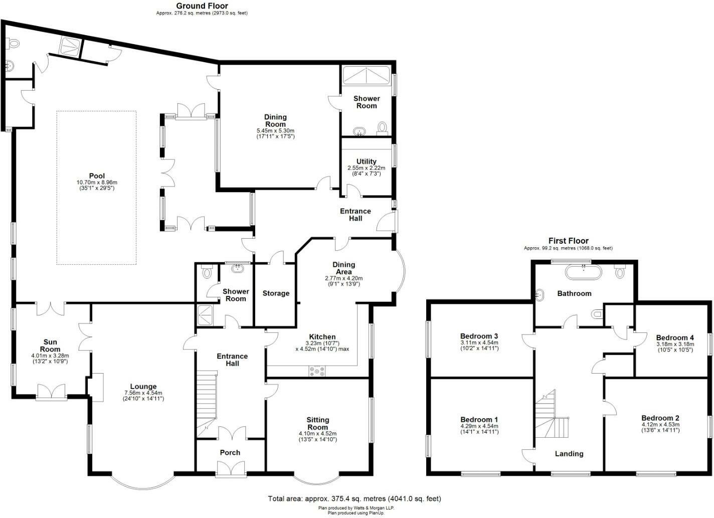 West Drive, Porthcawl, Bridgend County Borough, CF36 3HS floorplan
