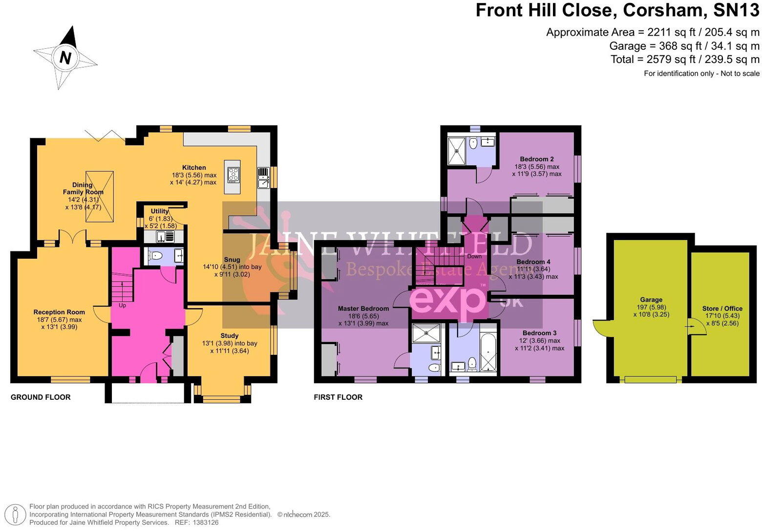 Front Hill Close, Corsham floorplan