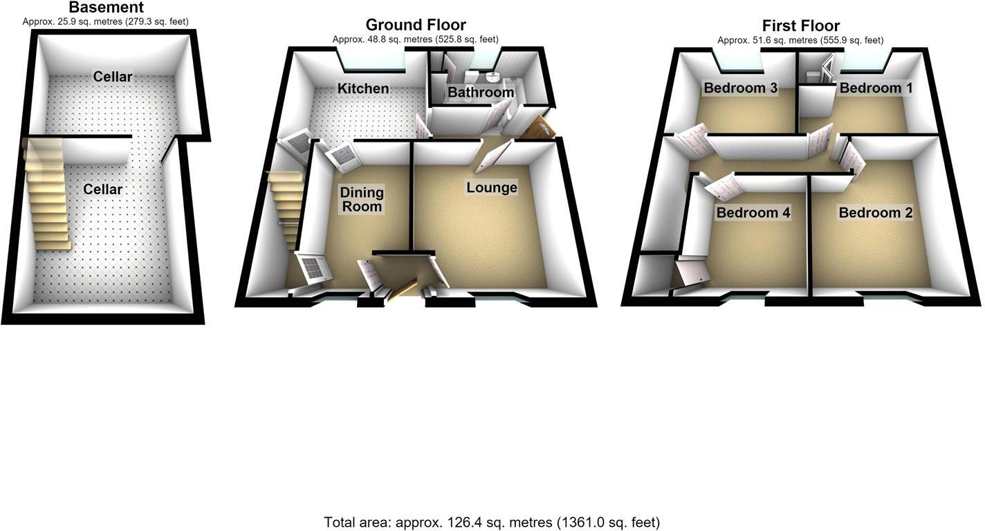 Station Road, Pentre Broughton, Wrexham floorplan