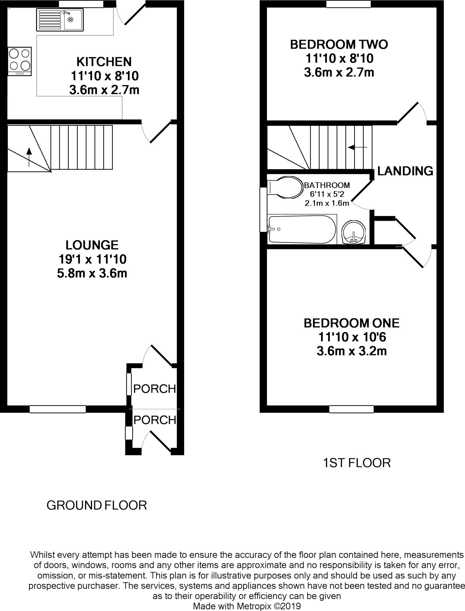 Homerton Close, Clacton-on-Sea, Essex floorplan
