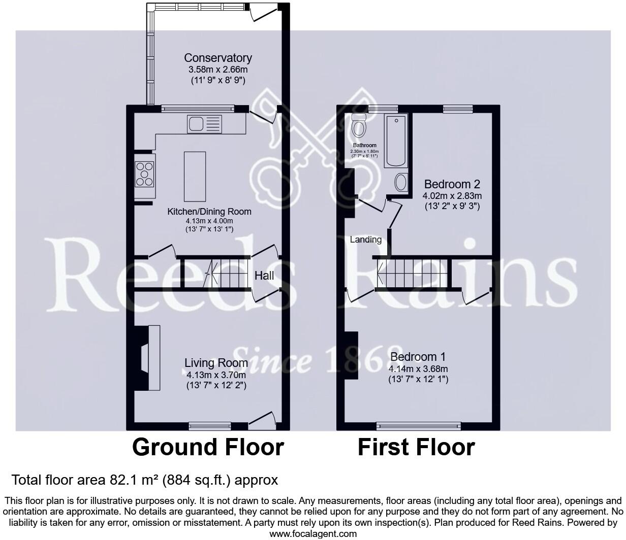 Victoria Street, Hemsworth, Pontefract, West Yorkshire, WF9 floorplan