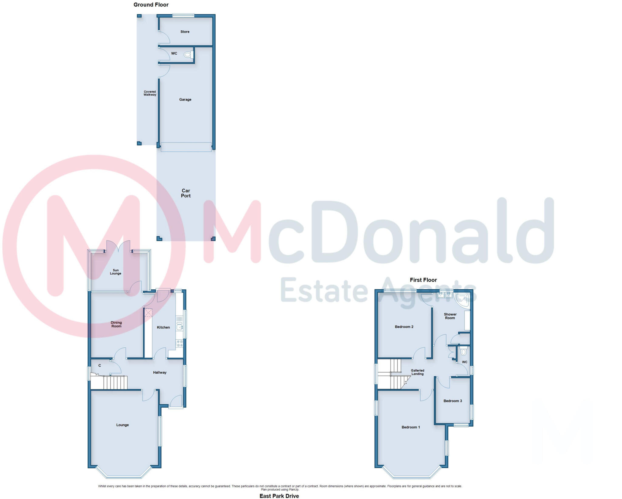 East Park Drive, Stanley Park, Blackpool, FY3 9RS floorplan