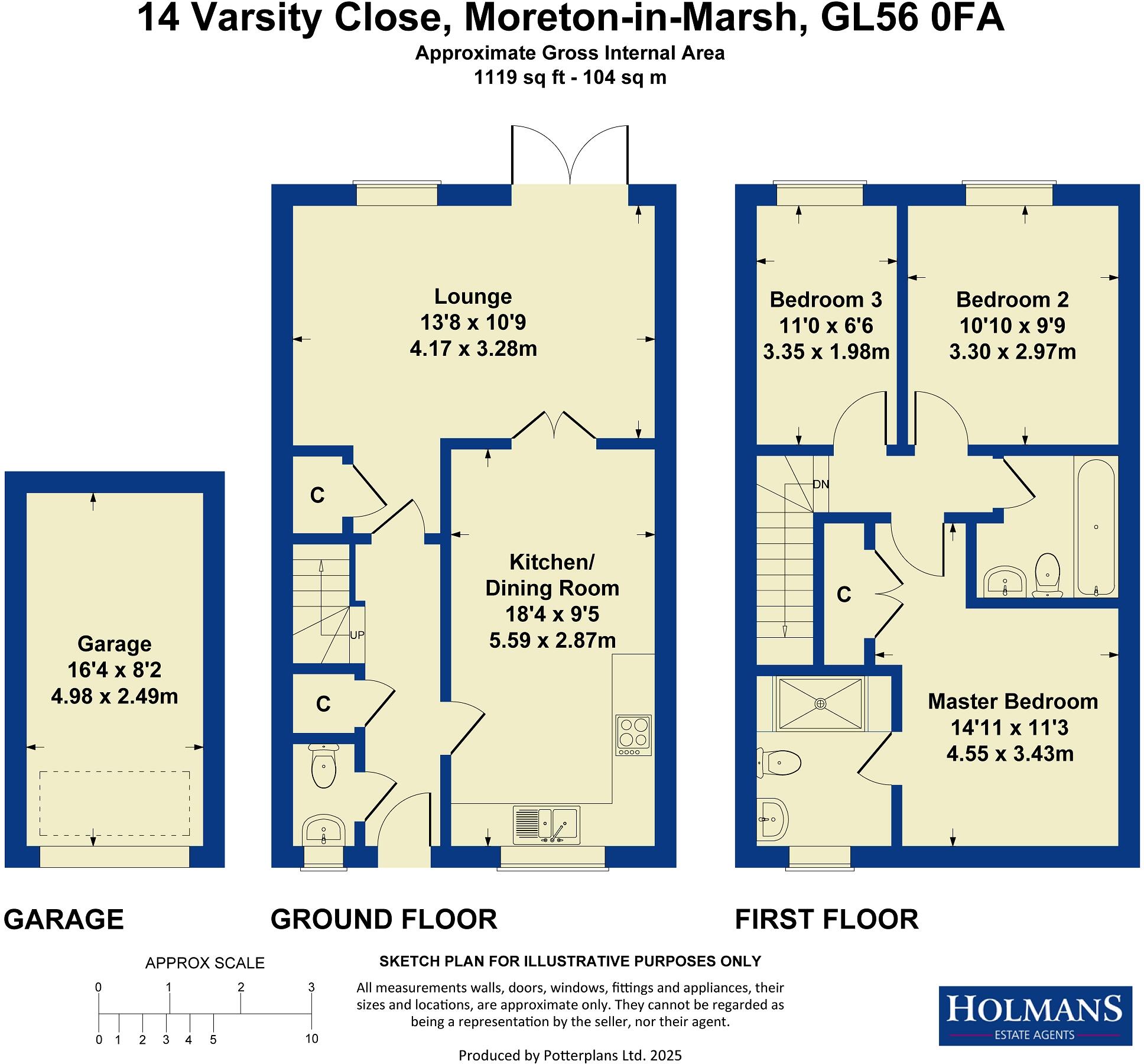 Varsity Close, Moreton-in-Marsh. GL56 0FA floorplan