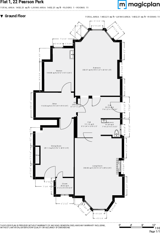 21, Pearson Park, Hull floorplan