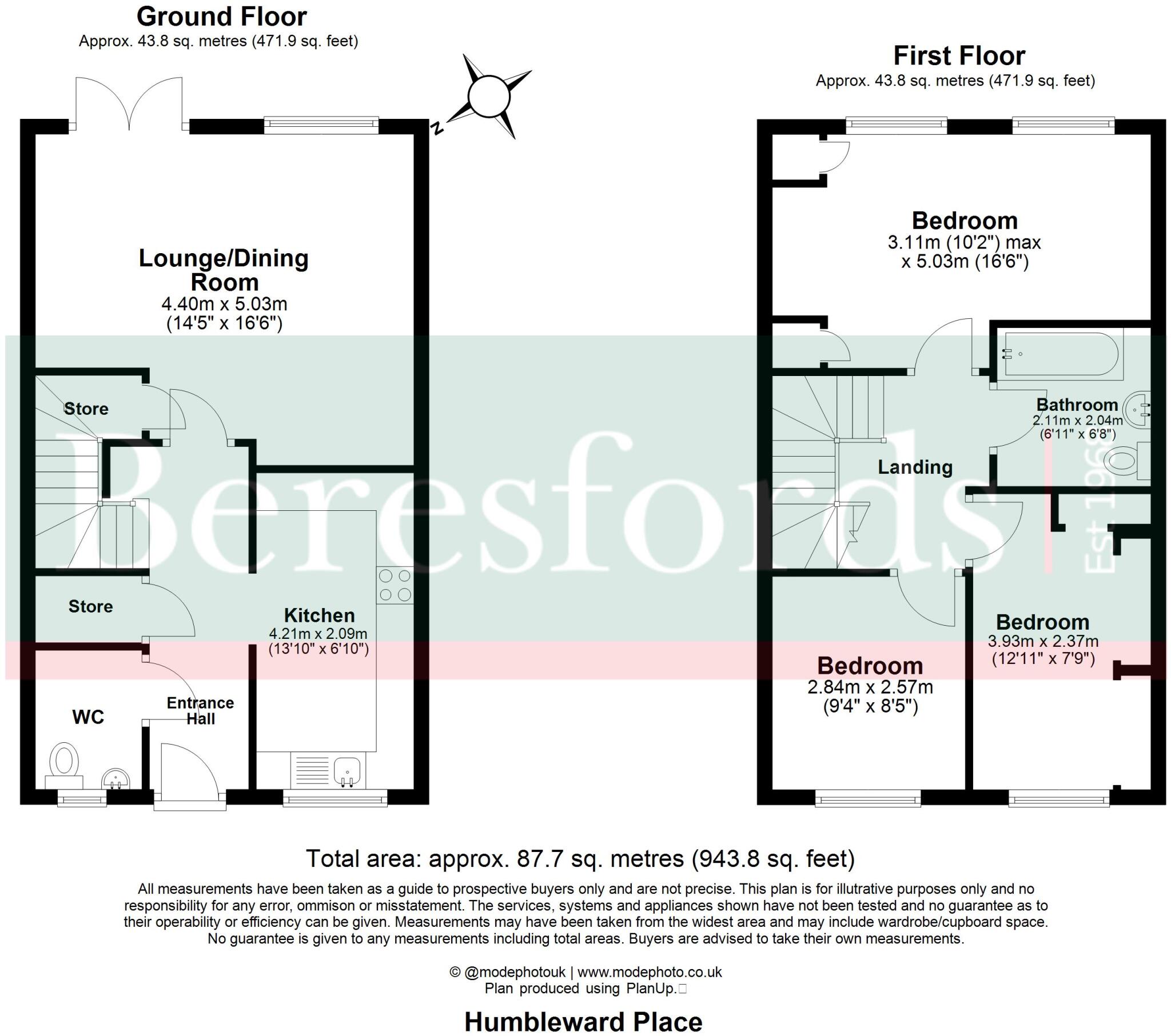 Humbleward Place, Romford, RM3 floorplan