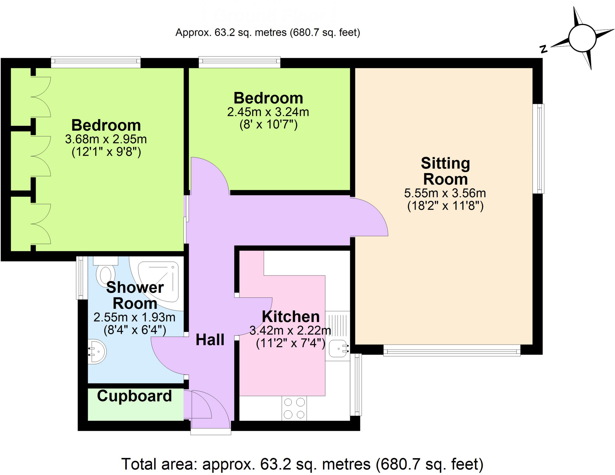 Trevose, Cobbold Road, Felixstowe floorplan