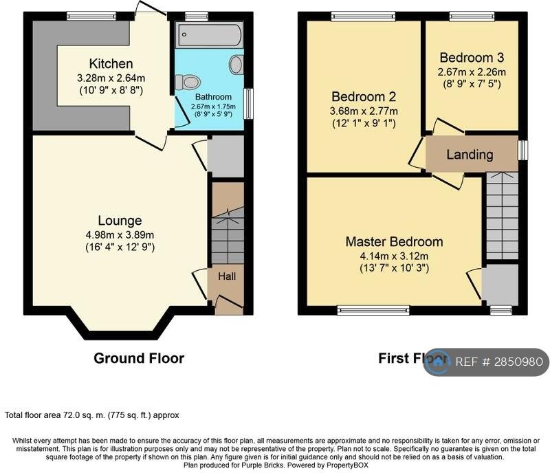Chesterfield Avenue, Long Eaton, Nottingham, NG10 floorplan