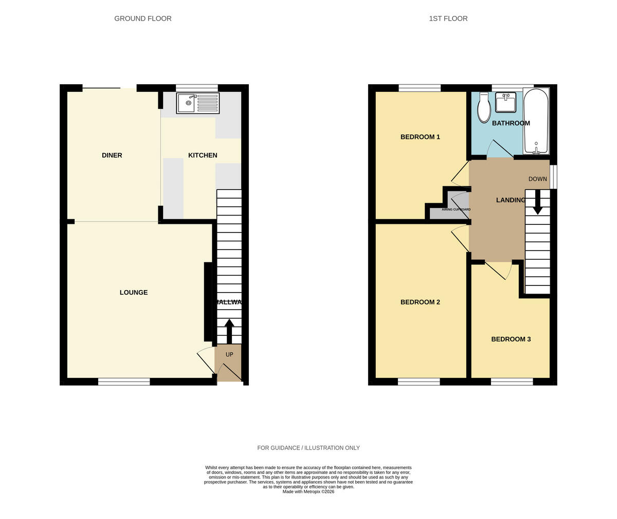 Queen Elizabeth Drive, Beccles floorplan