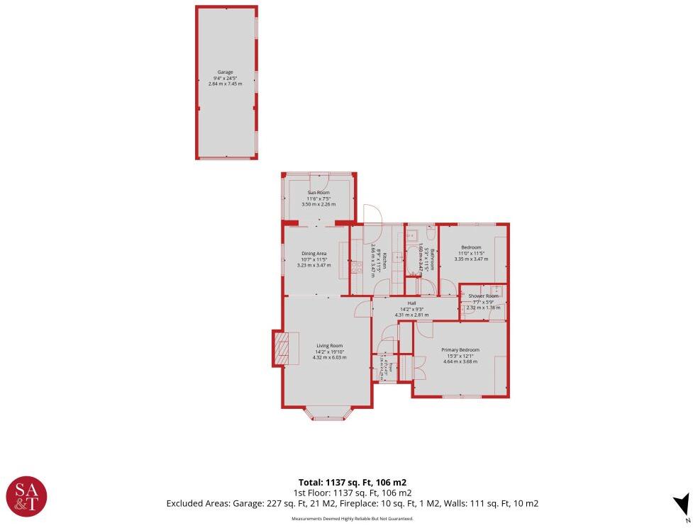 38 Edinburgh Road, Tranent, EH33 1AW floorplan
