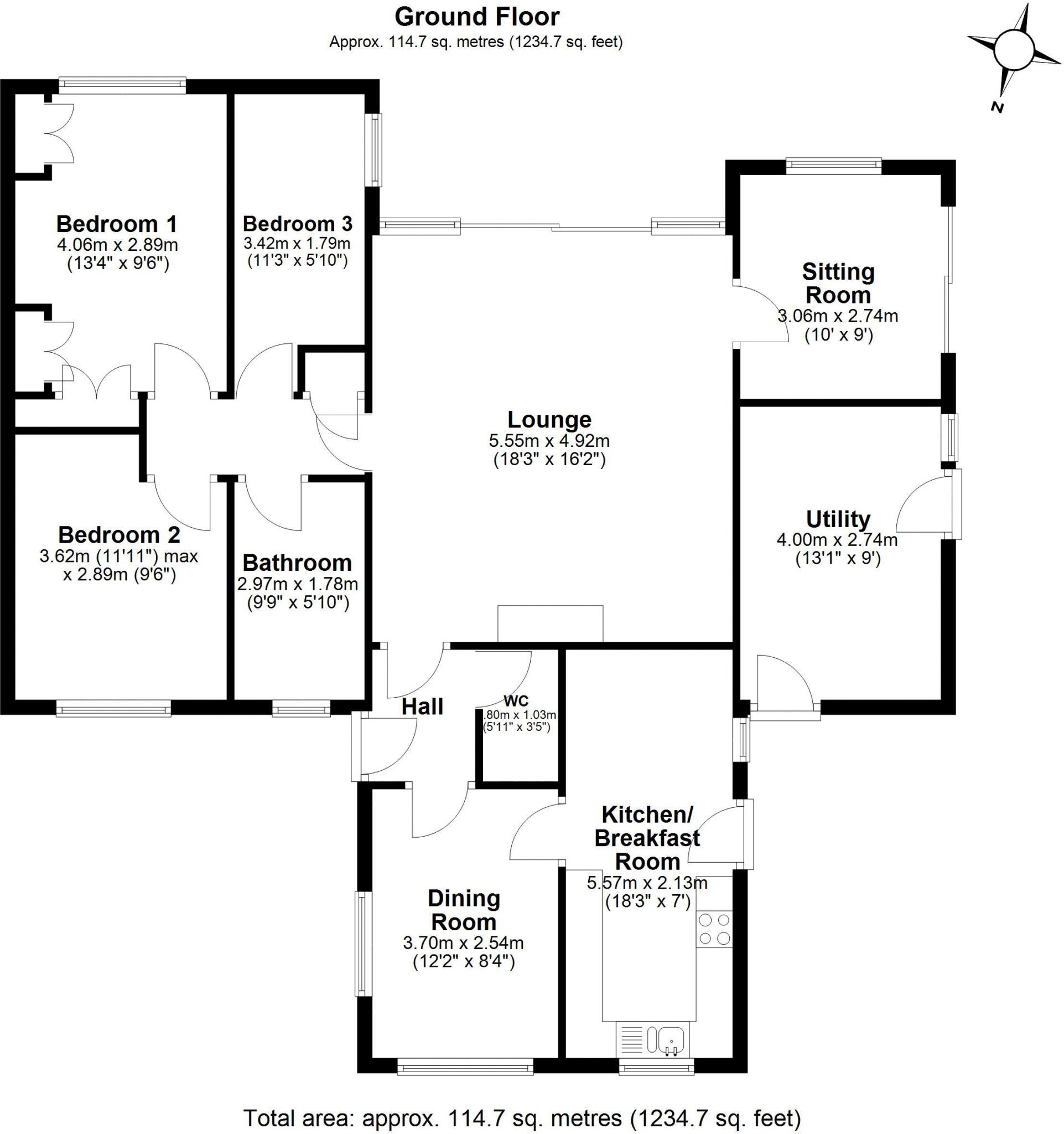 Warren Drive, Appleton floorplan