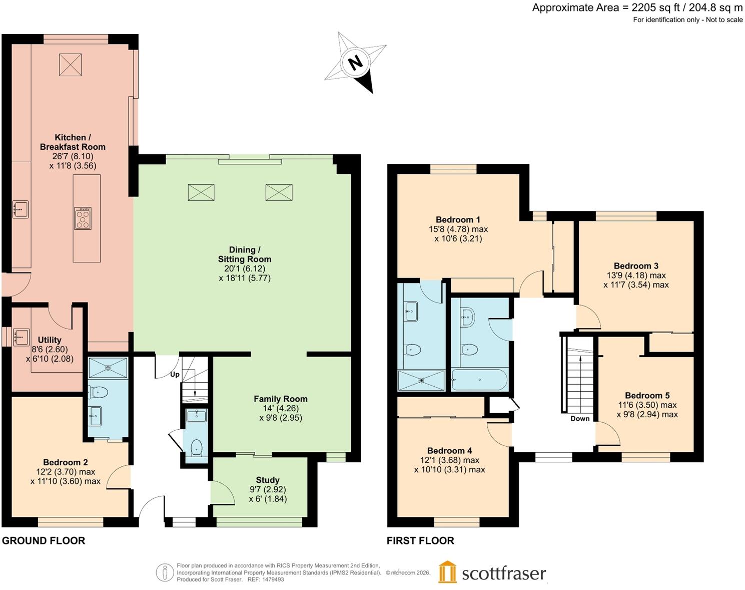 Franklin Road, Headington, Oxford floorplan