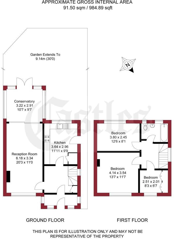 St. Lukes Avenue, Enfield floorplan