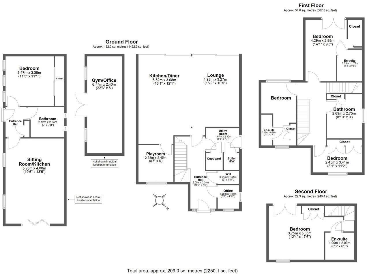 Ardley Crescent, Hatfield Heath, Bishop's Stortford, CM22 floorplan