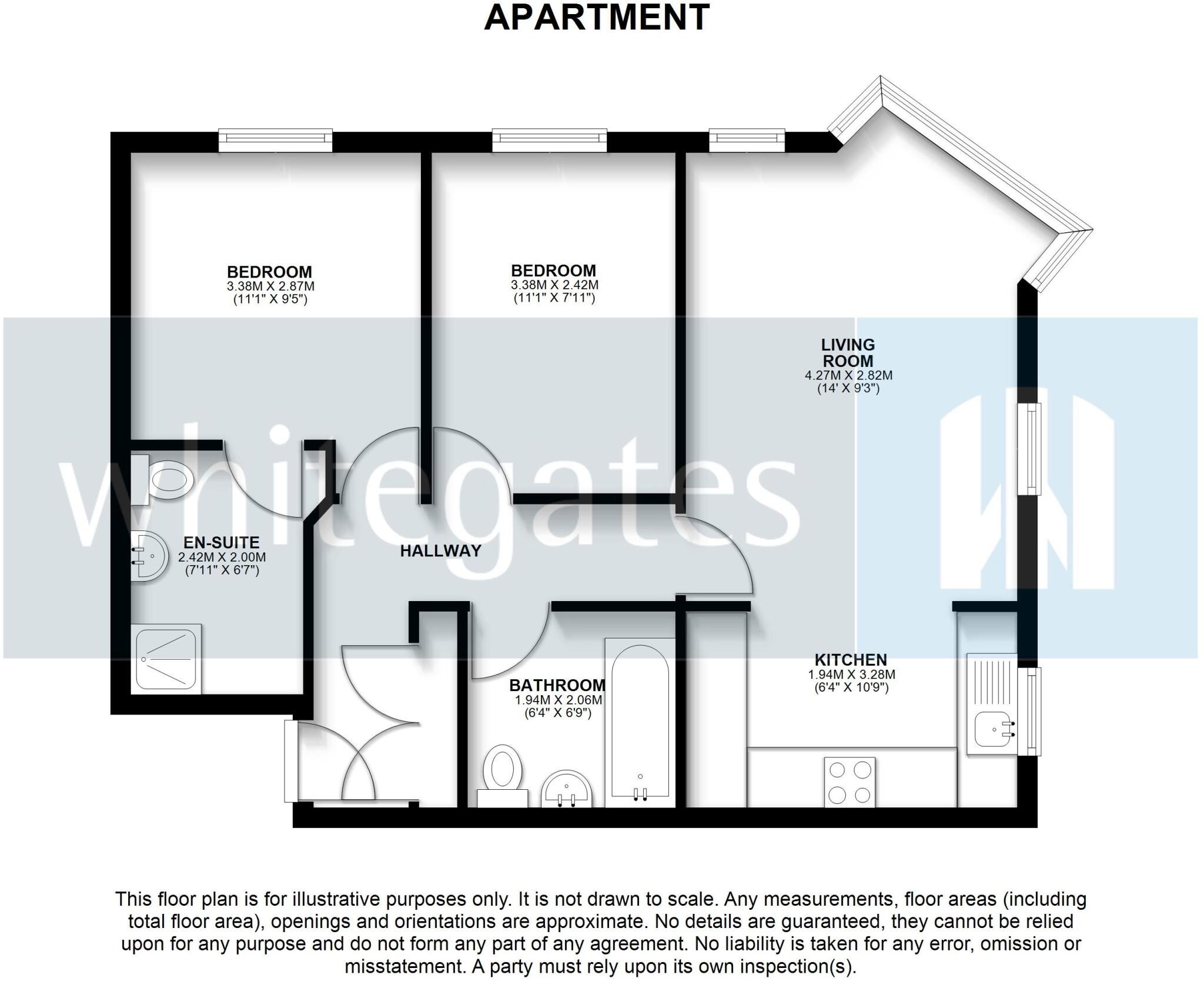 Crownford Avenue, Stoke-on-Trent, Staffordshire, ST1 floorplan