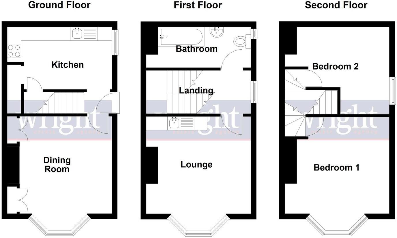 Chain Free * Ventnor floorplan