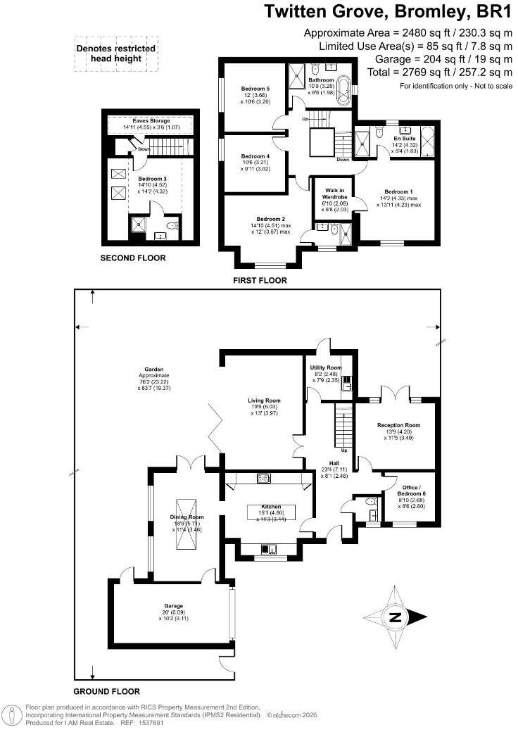 Twitten Grove, Bromley, BR1 floorplan