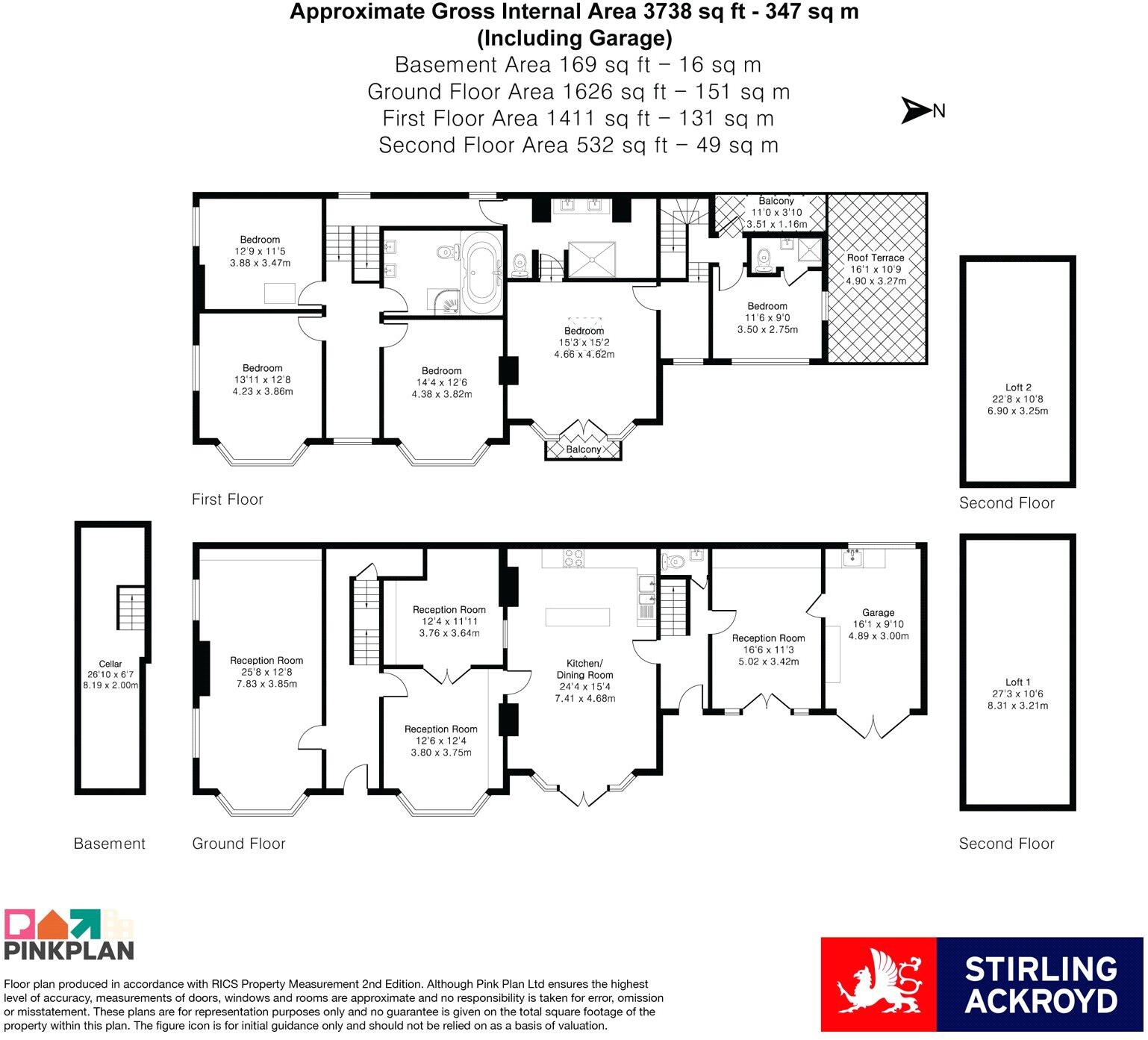 Cambridge Road South, London, W4 floorplan