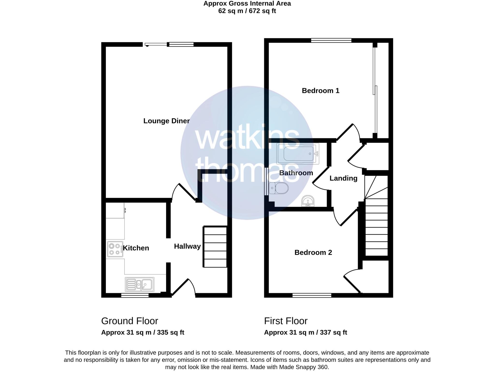 Heliston Terrace, Pontrilas, Hereford, HR2 floorplan