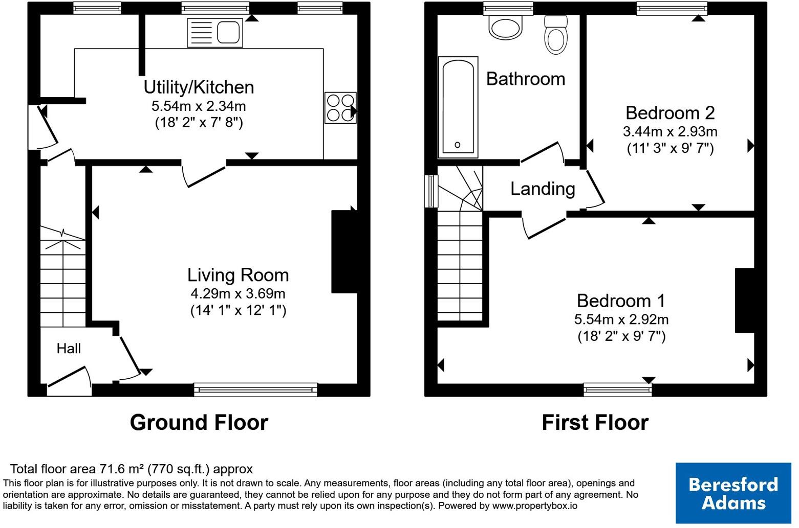 Bryn Clywedog, Coedpoeth, Wrexham, LL11 floorplan