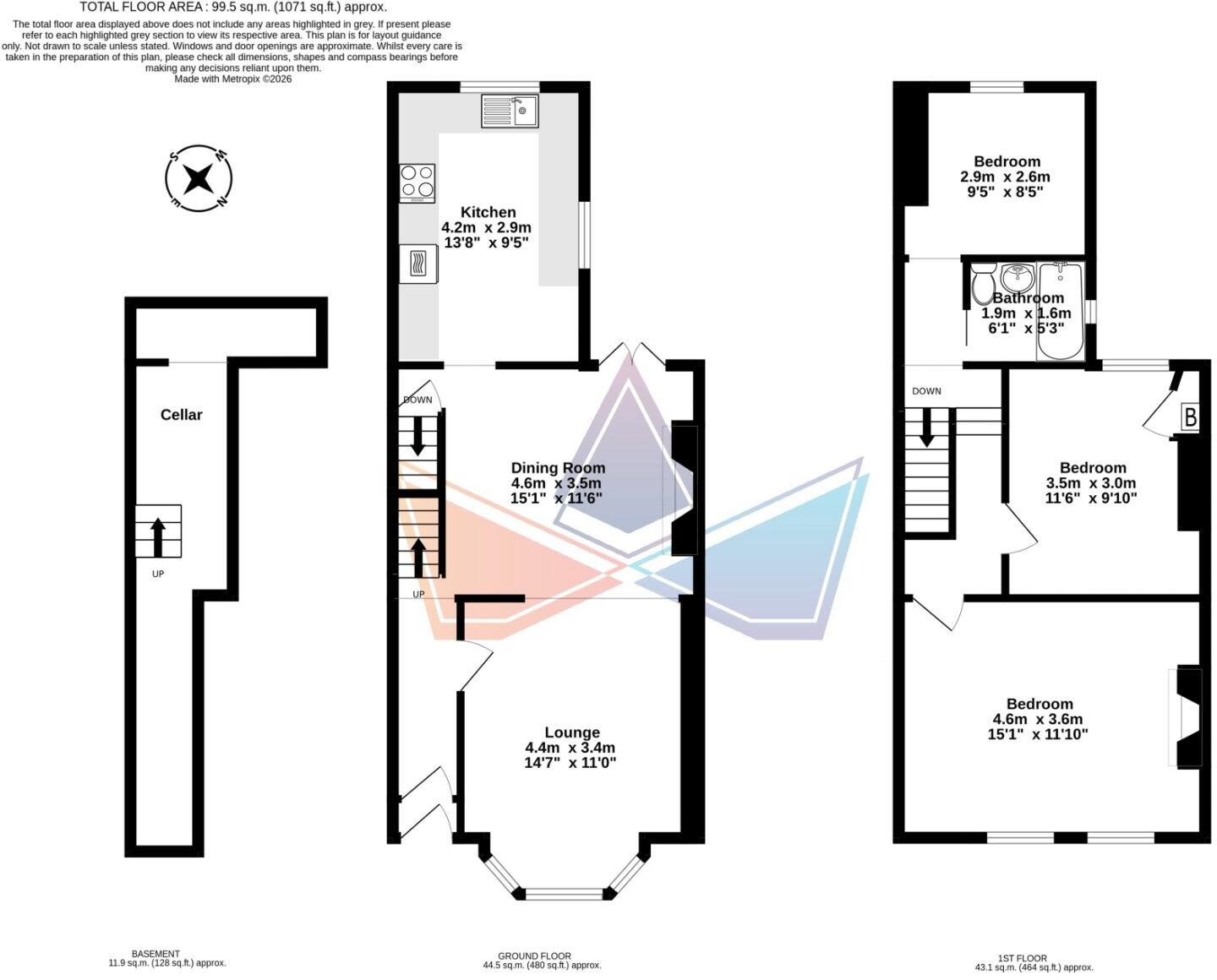 Leighton Road, Dover, Kent, CT16 floorplan