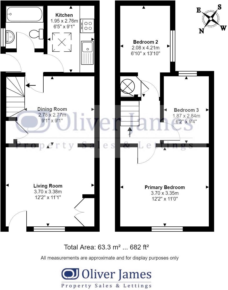 Sayer Street, Huntingdon floorplan