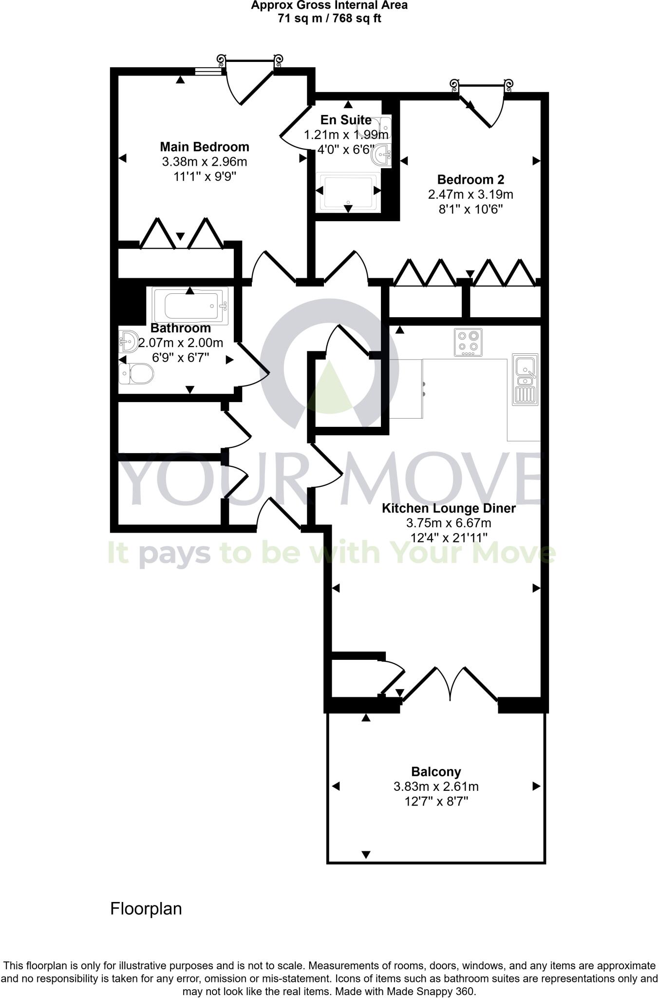 Ocean Drive, Edinburgh, Midlothian, EH6 floorplan