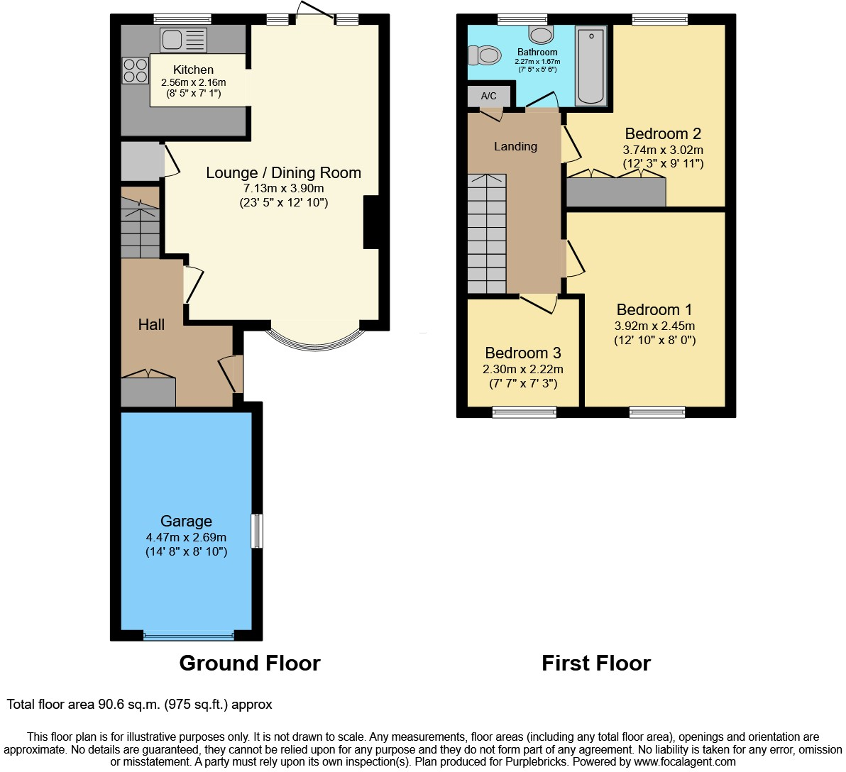 Farrington Crescent, Lincoln, LN6 floorplan