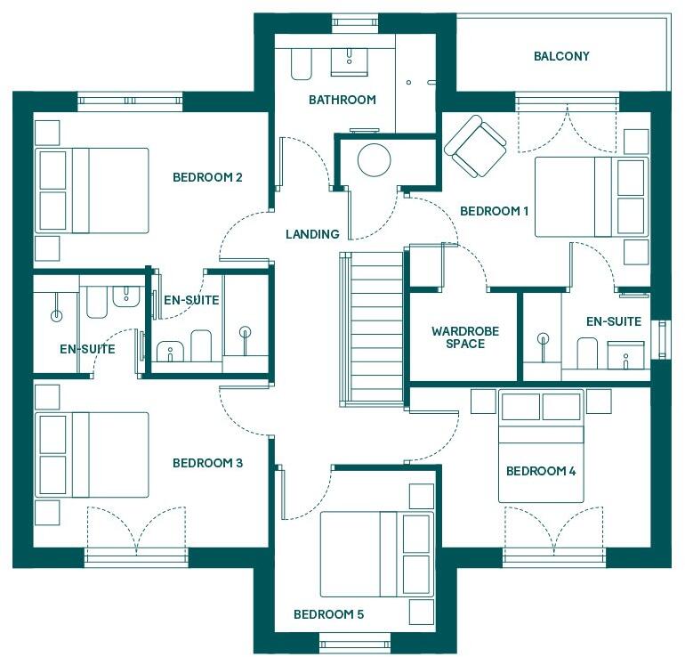 Cathedral Meadows, Durham (Kirkham)  floorplan