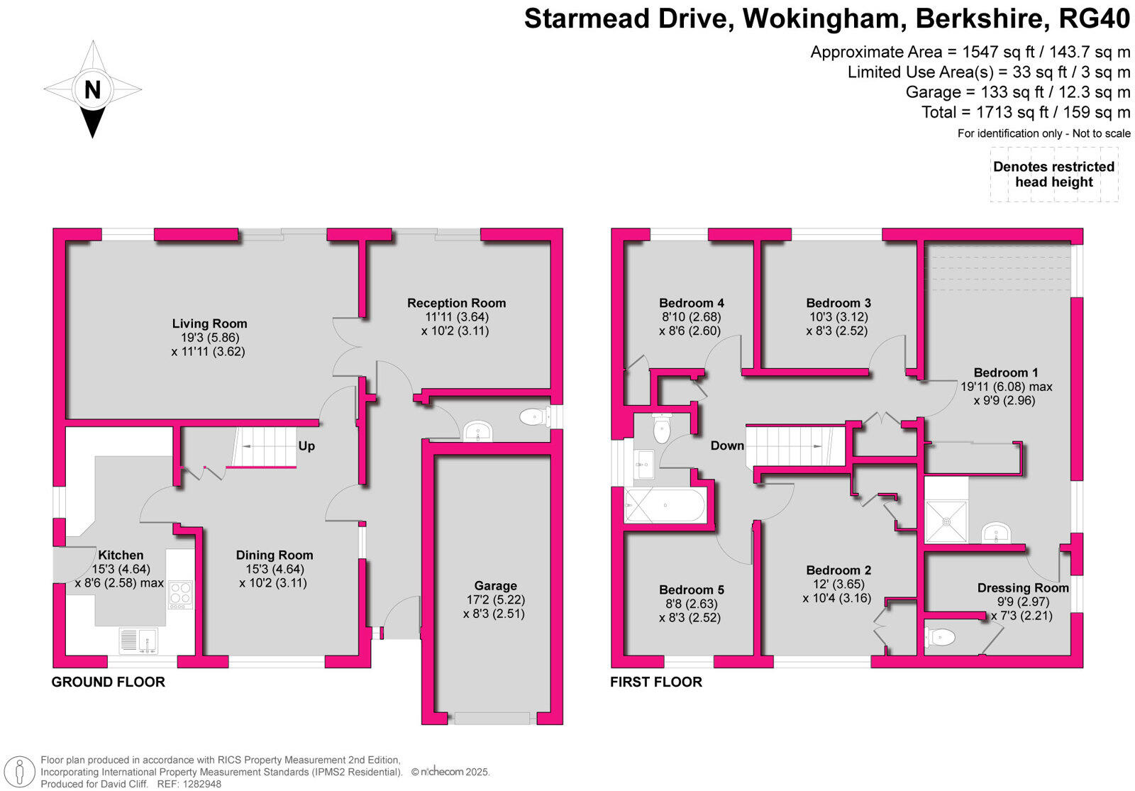 Starmead Drive, Wokingham, Berkshire, RG40 floorplan