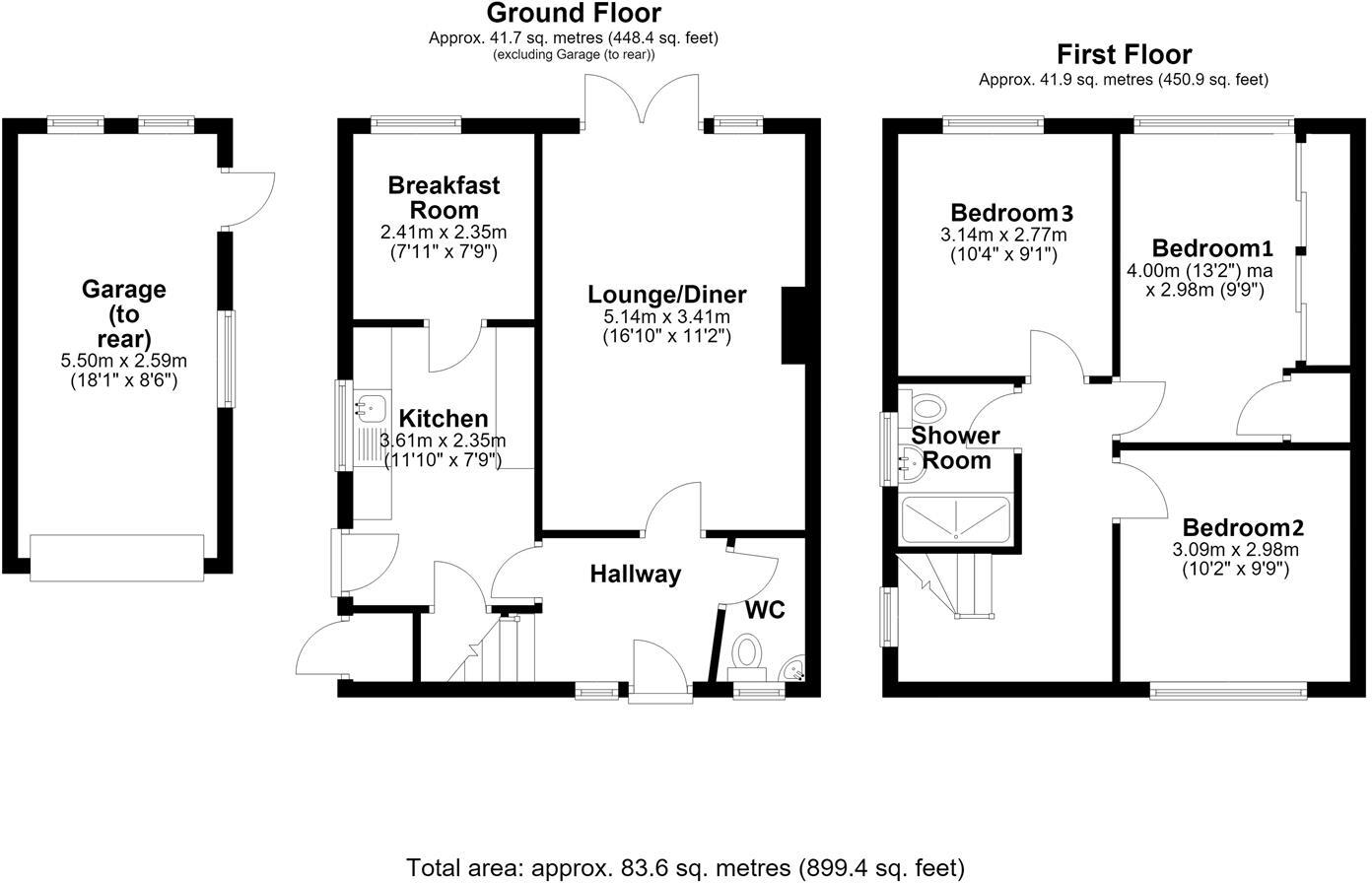 Wombridge Road, Telford floorplan