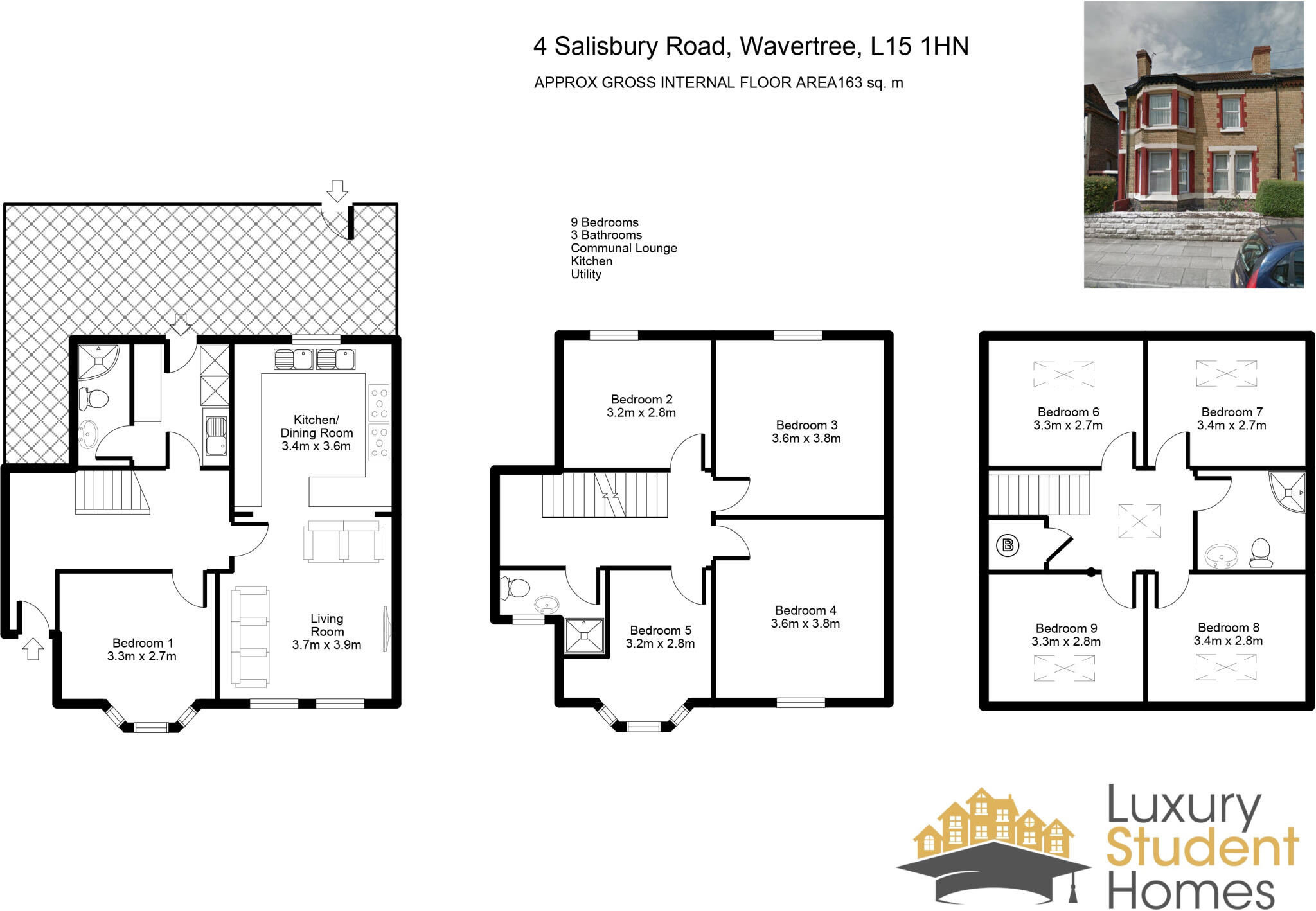 Salisbury Road, Liverpool floorplan