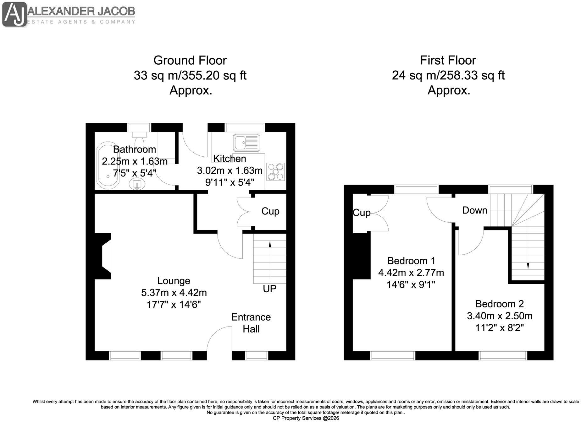 14, Mill Lane, Rockley, DN22 floorplan
