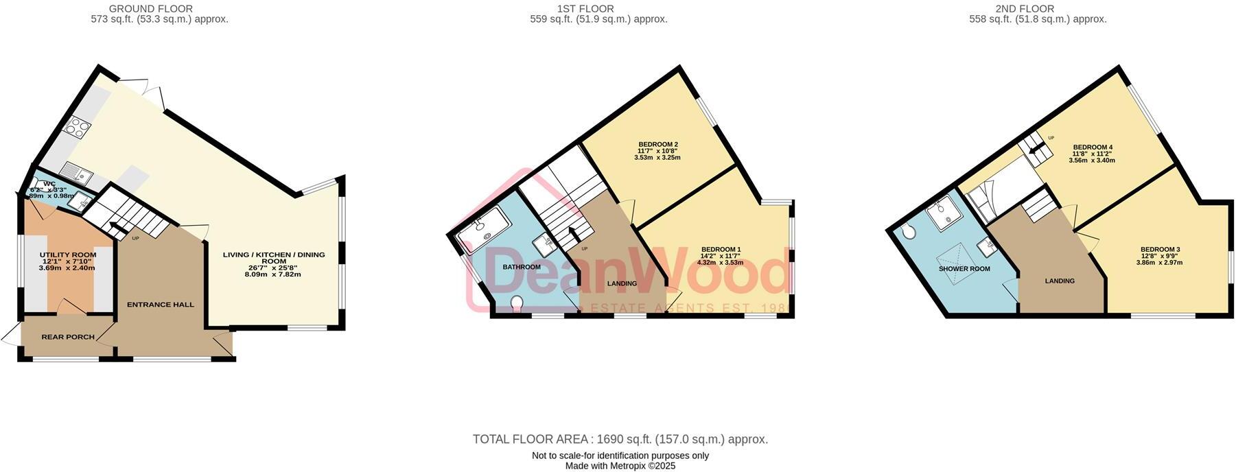 1 Roslyn Terrace, Douglas, Isle Of Man floorplan