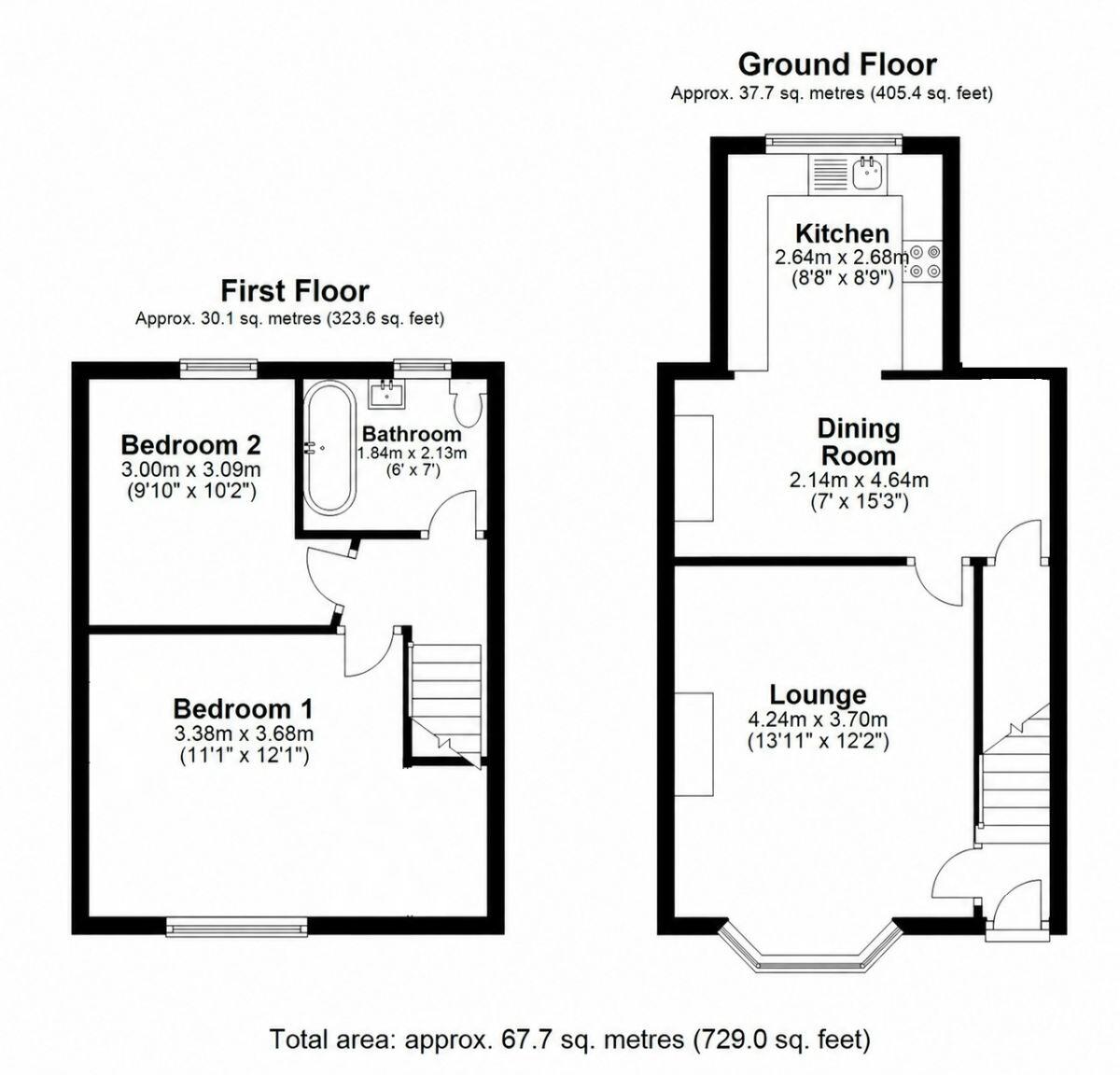 Kingsway South, Warrington floorplan