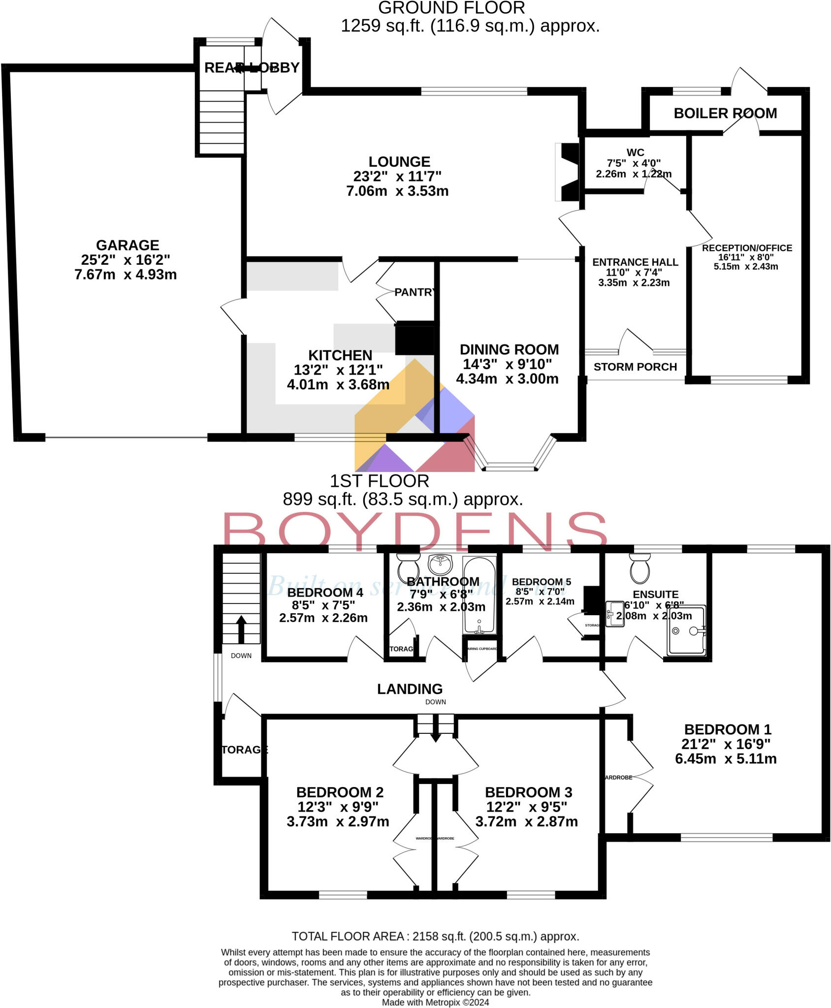 Kelvedon Road, Little Braxted floorplan