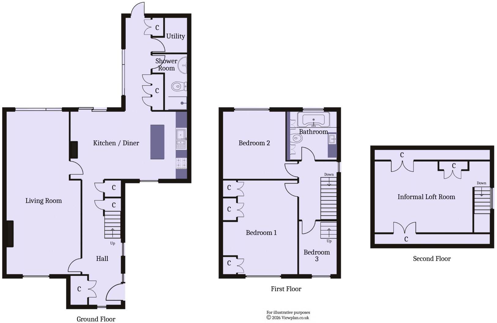 Plymouth Road, Penarth floorplan