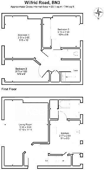 Wilfrid Road, Hove, East Sussex, BN3 floorplan