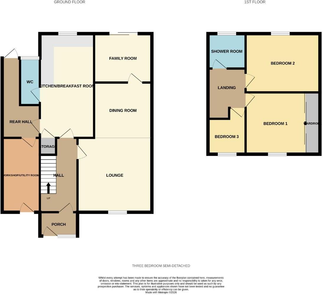 Laburnum Road, Rudheath, Northwich floorplan