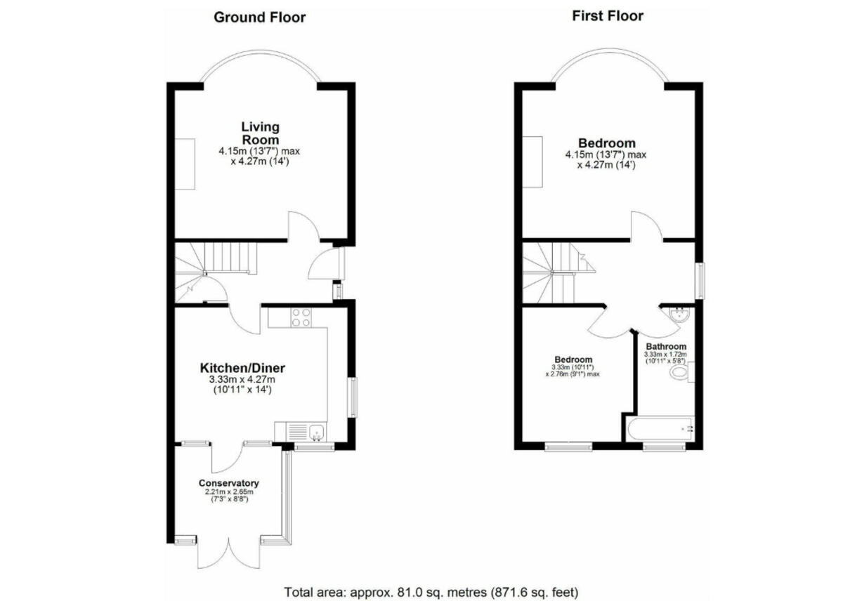 Larkfield Avenue, Gillingham floorplan