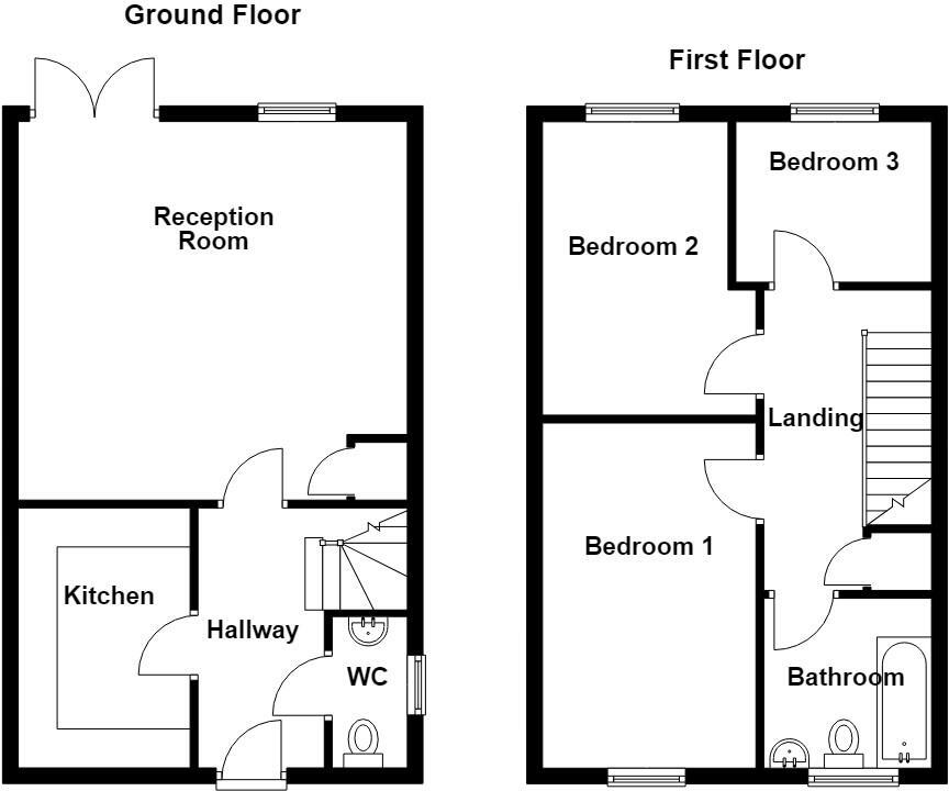 Oak Mill Drive, Colne floorplan