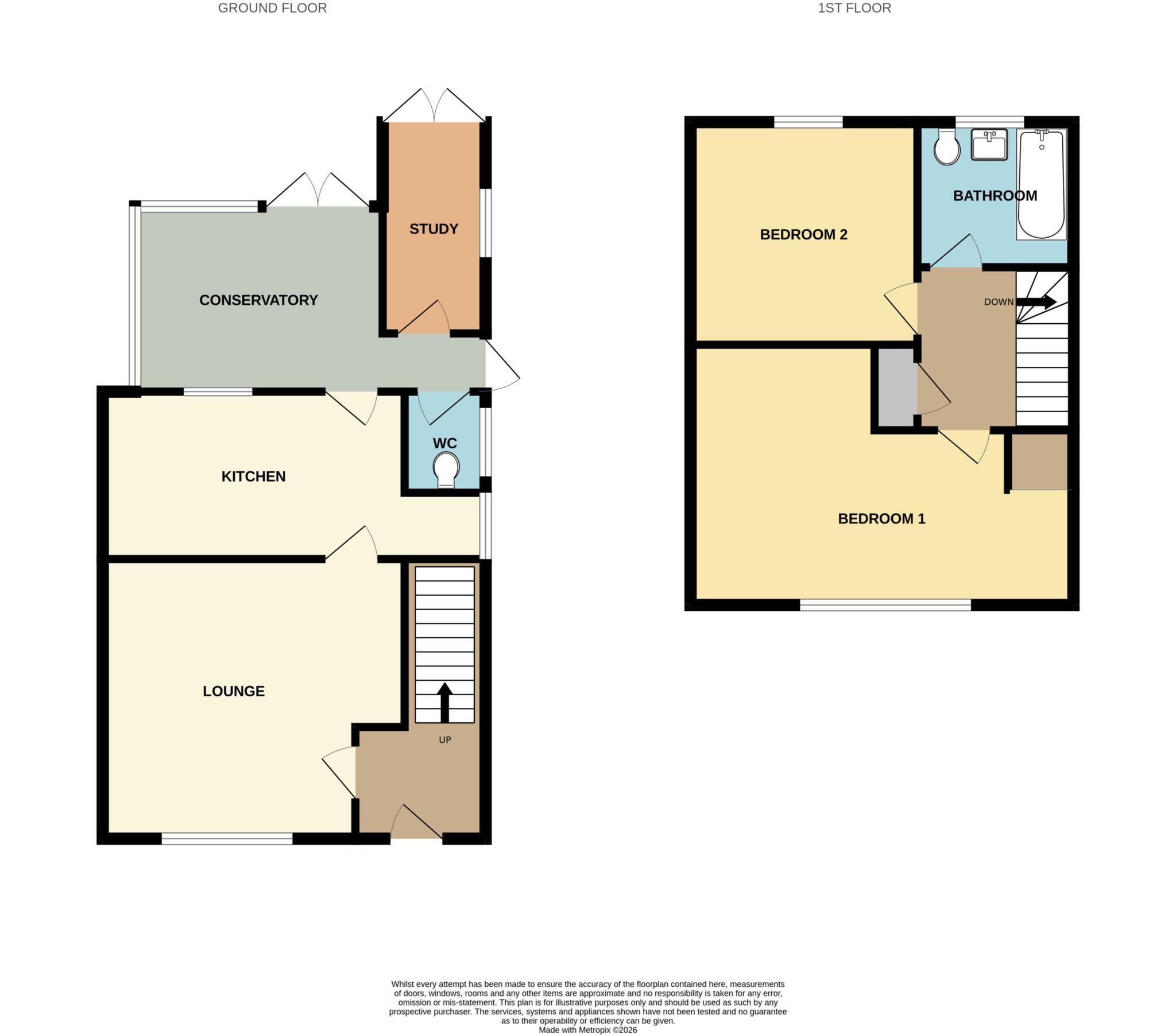Eastern Way, Letchworth Garden City, SG6 4PF floorplan
