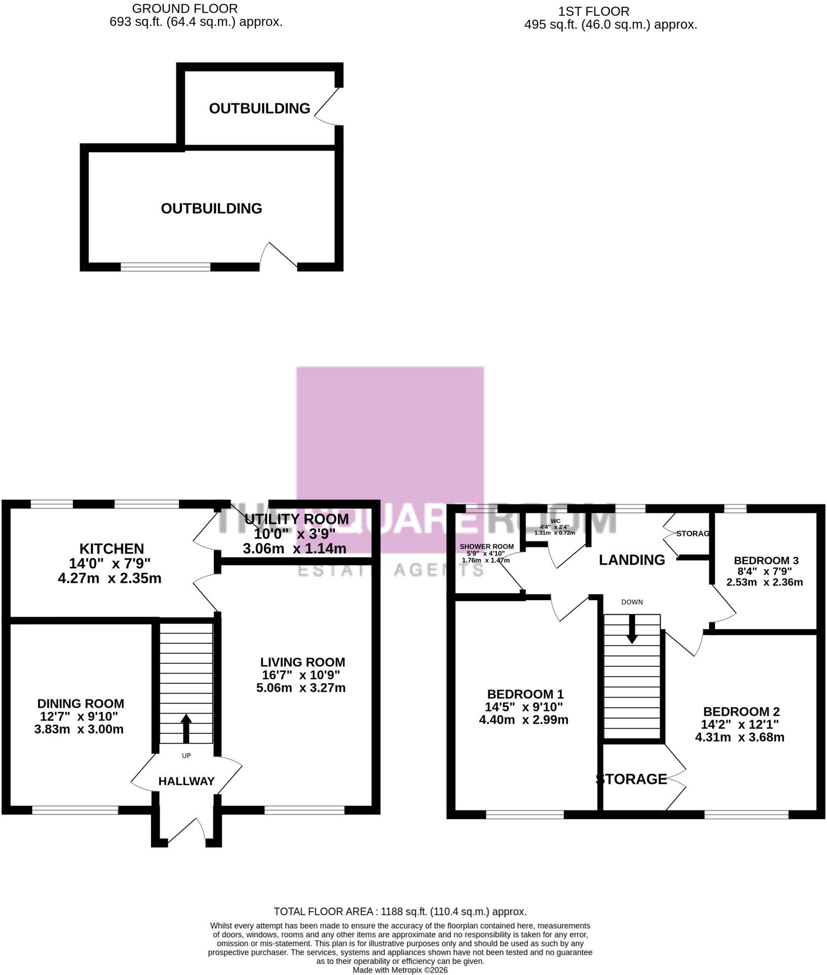 Shakespeare Road,  Fleetwood, FY7 floorplan