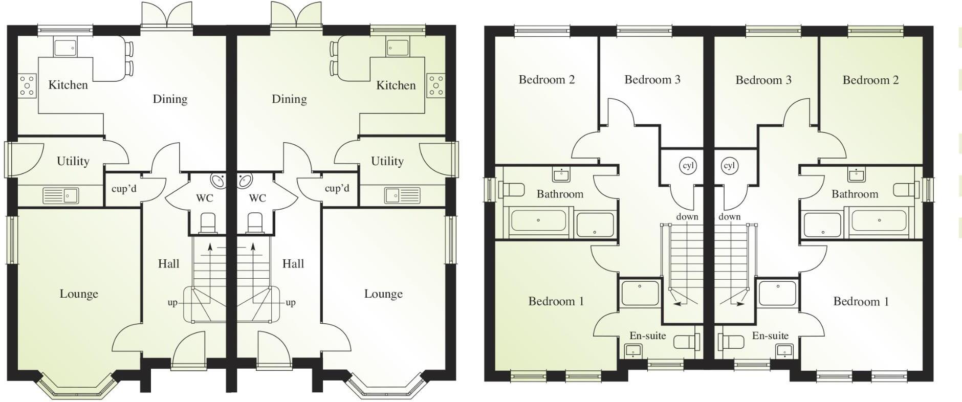 Plot 8, Well Lane, South Milford, Leeds floorplan