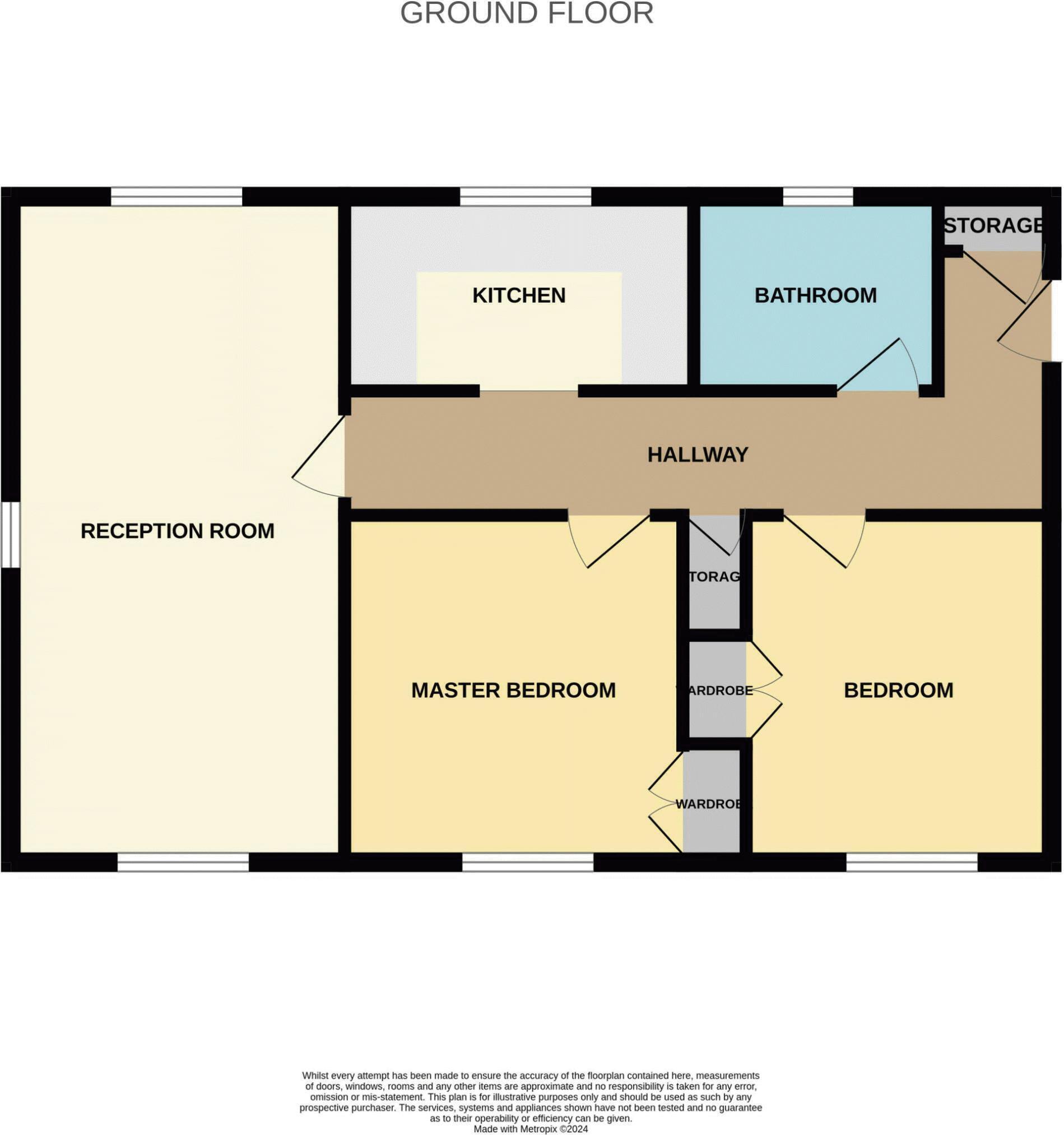 Refurbished Flat, Golden Mile View, Newport floorplan