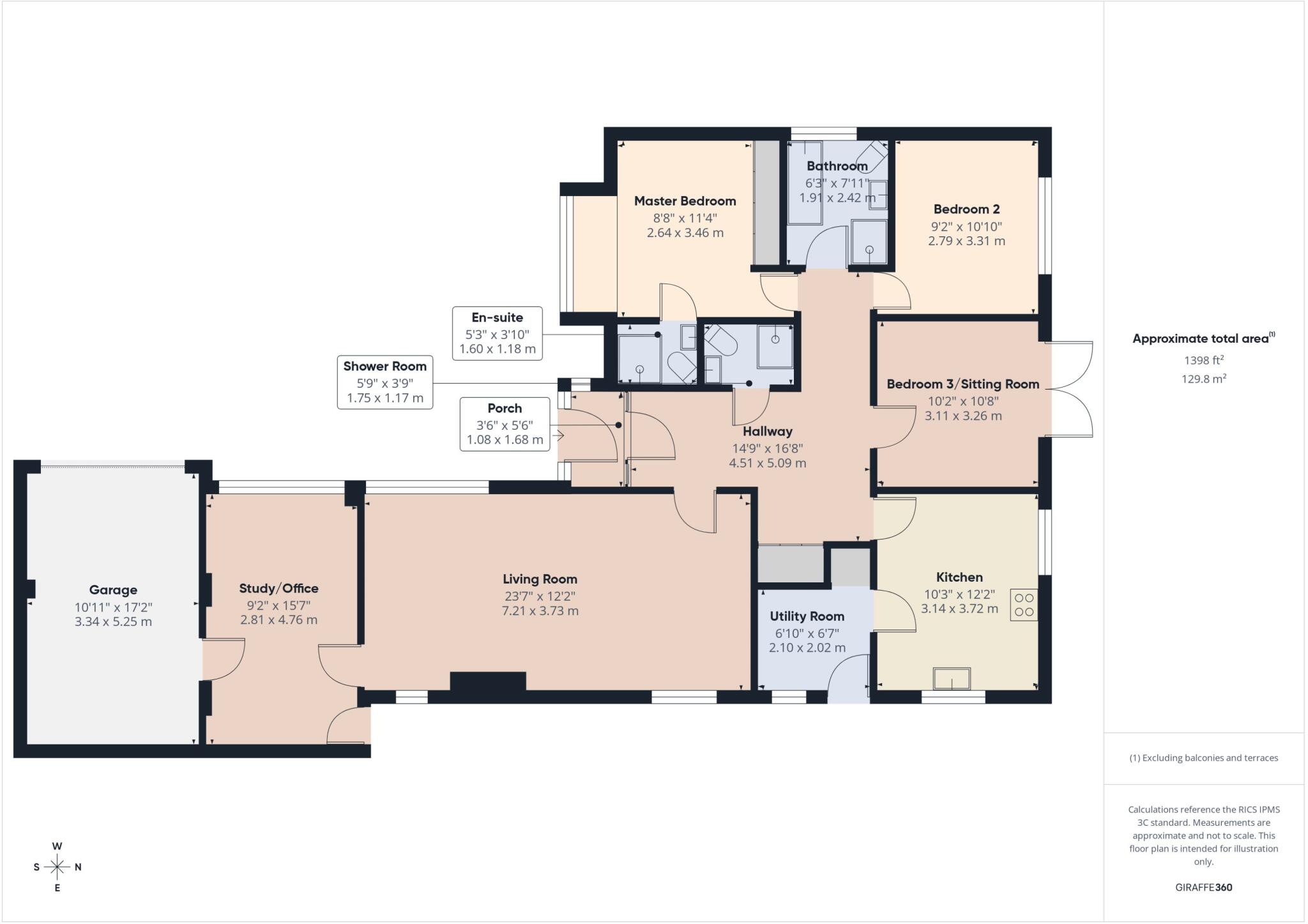Leicester Road, Sharnford, LE10 floorplan